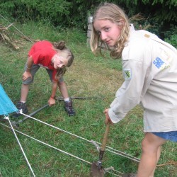 fotos kamp 2009-2010 jong-givers 124 - Scouts en Gidsen Zaventem 